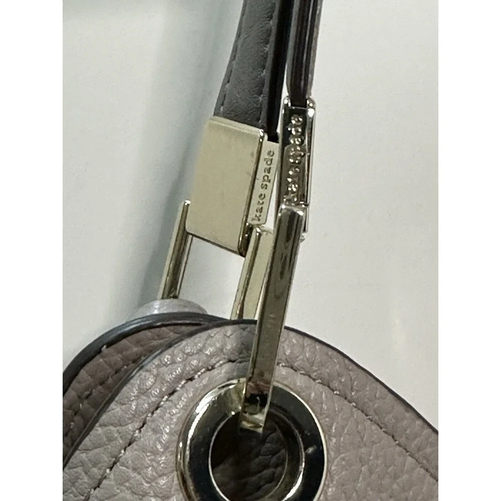 Kate Spade, Large Leather‎ Shoulder Bag Tassel - Taupe